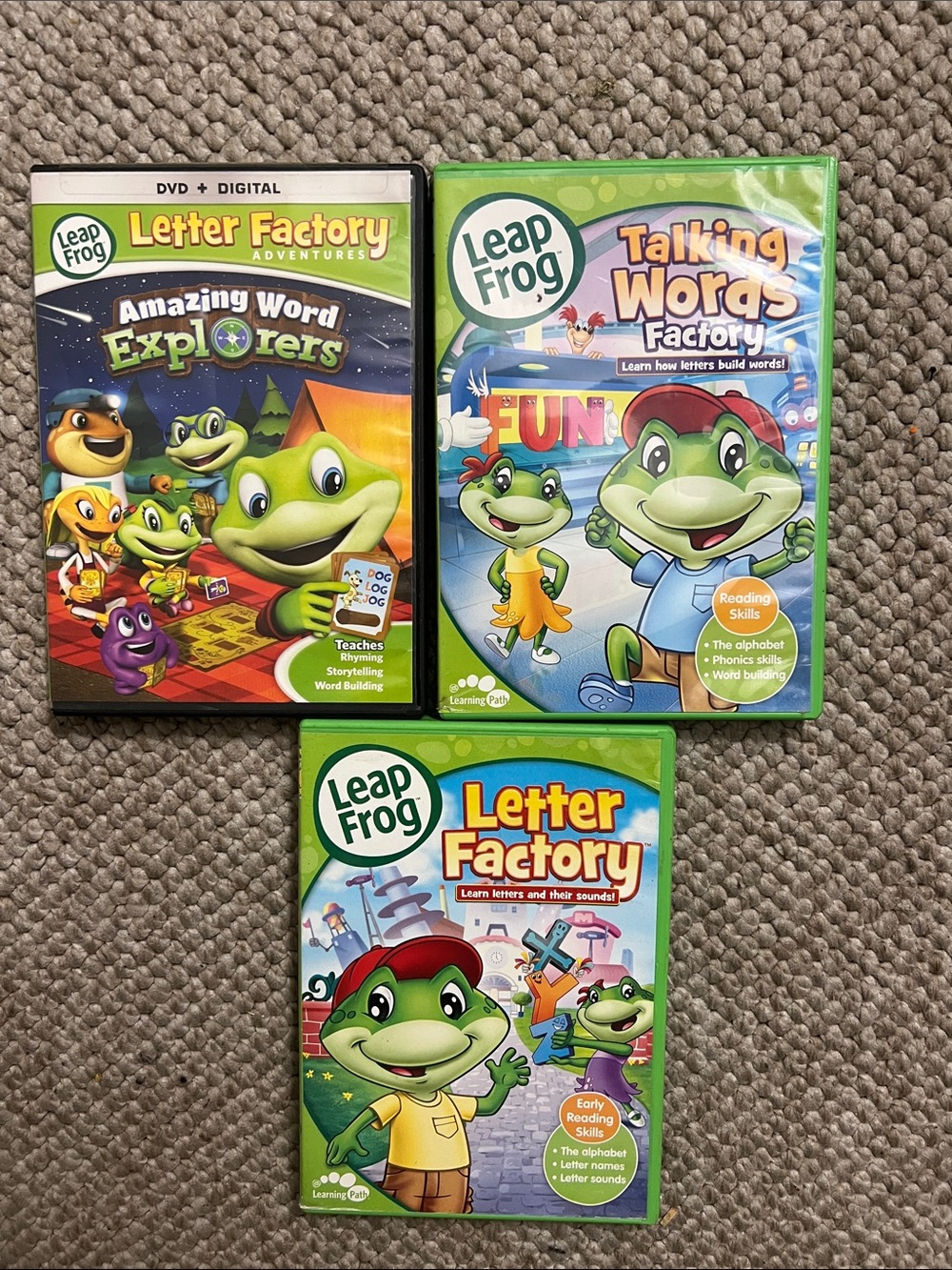 LeapFrog DVD Learning Set Bundle - Picture 5 of 8
